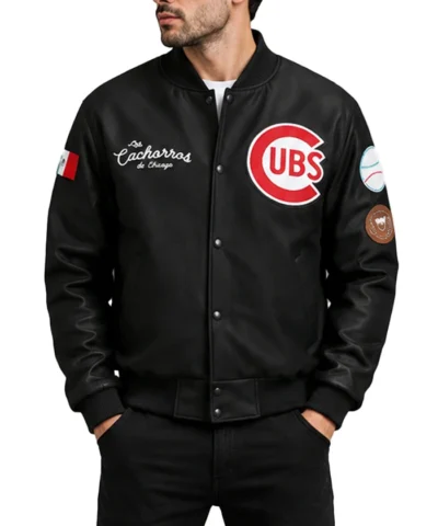 2026 Chicago Cubs Mexican Heritage Satin Jacket