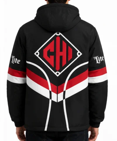 2026 Chicago White Sox 90s City Connect Giveaway Hooded Jacket Back
