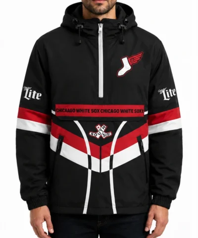 2026 Chicago White Sox 90s City Connect Giveaway Hooded Jacket Front