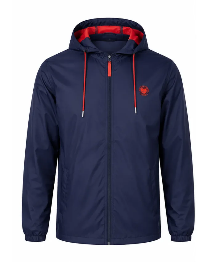 2026 Tennis Tournament The French Open Essential Wind-breaker Hooded Jacket Front