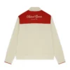 2026 The French Open Roland Garros Stadium Heritage Bomber Nylon Beige Jacket