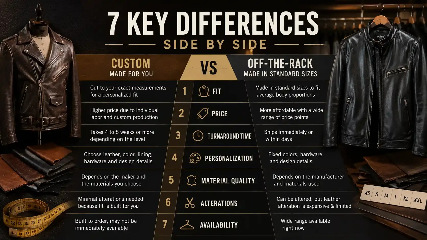 7 Key Differences Side by Side