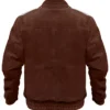 Adidas Chinese New Year 2026 Suede Brown Jacket Back