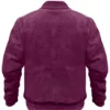 Adidas Chinese New Year 2026 Suede Purple Jacket Back