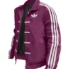 Adidas Chinese New Year 2026 Suede Purple Jacket Open Closure