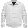 Adidas Chinese New Year 2026 Suede White Jacket Front