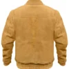 Adidas Chinese New Year 2026 Suede Yellow Jacket Back