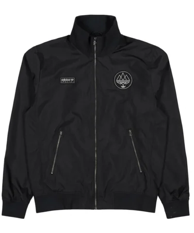Adidas Hudswell SPZL Black Cotton Jacket On Sale