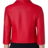 Americas Sweethearts Dallas Cowboy Cheerleaders S03 Kelli Finglass Leather Jacket Back