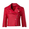 Americas Sweethearts Dallas Cowboy Cheerleaders S03 Kelli Finglass Leather Jacket Front