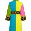 Ari Haley Rich In Color Versace Bath Robe Back