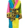 Ari Haley Rich Multicolors Versace Bath Robe for Mens