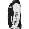Arirang BTS World Tour Black and White Varsity Jacket for Men and Women Right