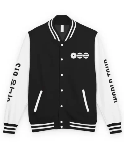 BTS Arirang Varsity Jacket Front
