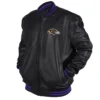 Baltimore Ravens Black Letterman Varsity Jacket For Men And Women