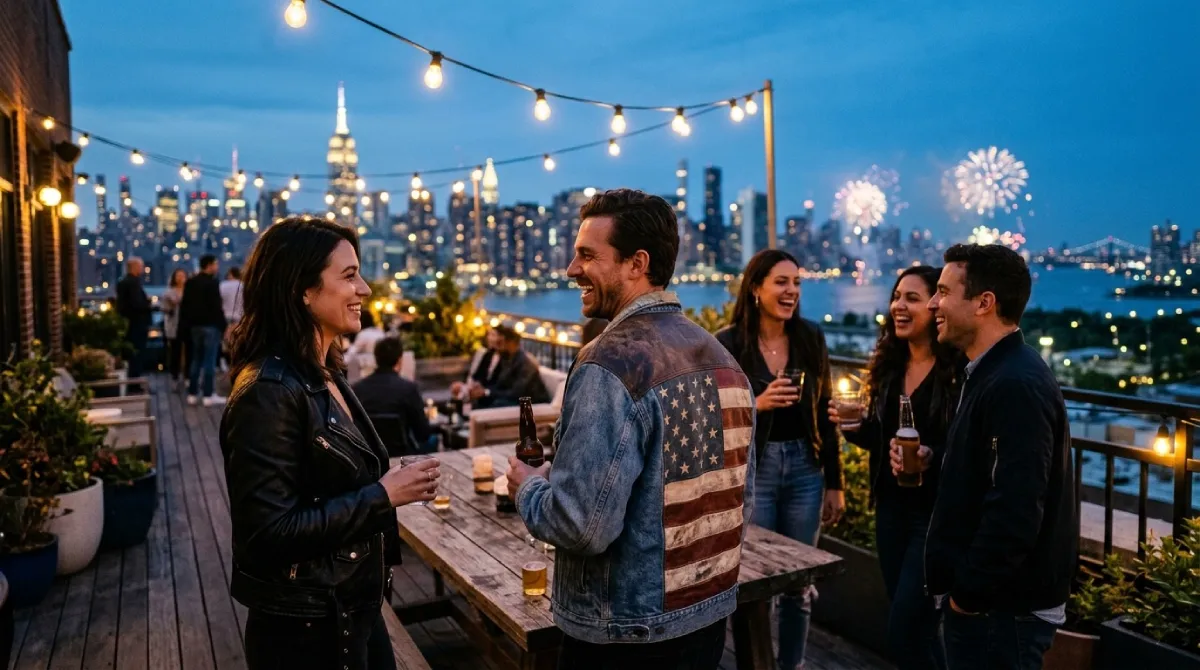Best 5 Leather Jacket Outfits for 4th of July l