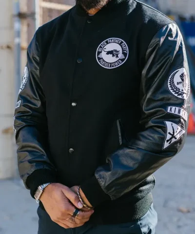 Black Panther Party Jacket front