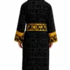 Black Versace Robe Back
