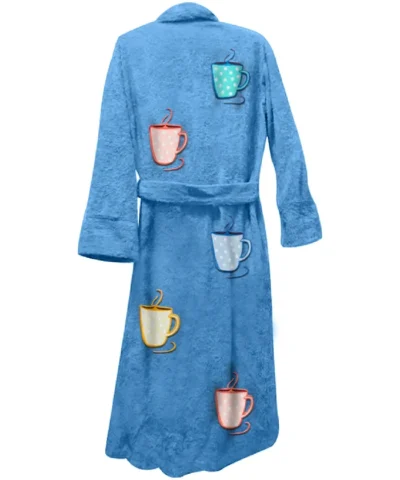 Blue Mug Life Bathrobe