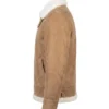 Brown Distressed Leather Jacket