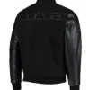 Buy Black Chicago Bears Logo Varsity Jacket