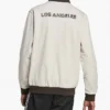 Buy Los Angeles FC White Bomber Jacket For Sale
