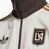 Buy Los Angeles FC White Bomber Zipper Jacket