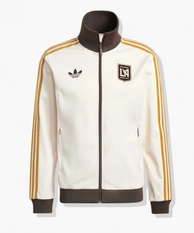 Buy Los Angeles FC White Zipper Jacket For Sale
