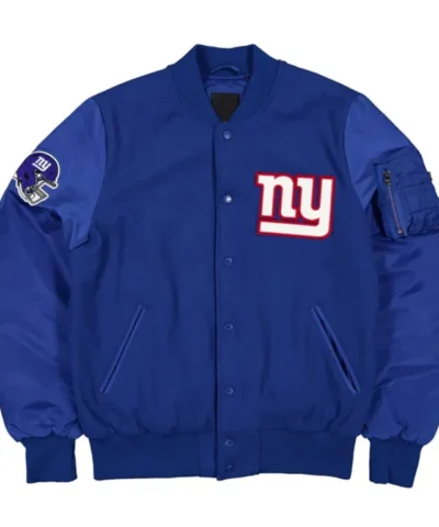 Buy New York Giants MA 1 Historic Varsity Jacket On Sale