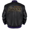 Buy Now Baltimore Ravens Black Letterman Jacket For Men And Women