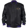 Buy Now Baltimore Ravens Black Letterman Varsity Jacket For Men And Women