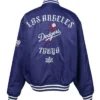 Buy Now Los Angeles Dodgers x GR8 Blue Varsity Jacket
