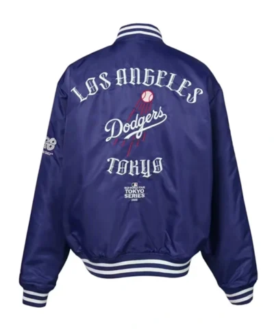 Buy Now Los Angeles Dodgers x GR8 Blue Varsity Jacket