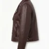Buy Now Oxblood Biker Leather Jacket