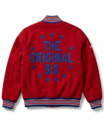 Buy OVO Montreal Canadiens Red Varsity Jacket