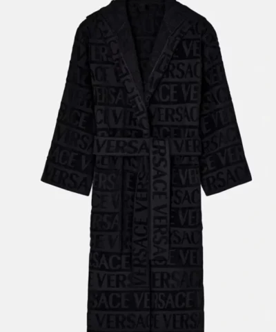 Buy Versace Hooded Black Robe For Sale