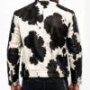 Mens Cafe Racer Cowhide Leather Jacket