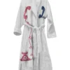 Classic Connection White Bathrobe