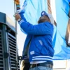 Cliff Avril Space Needle Seattle Seahawks Jacket Look