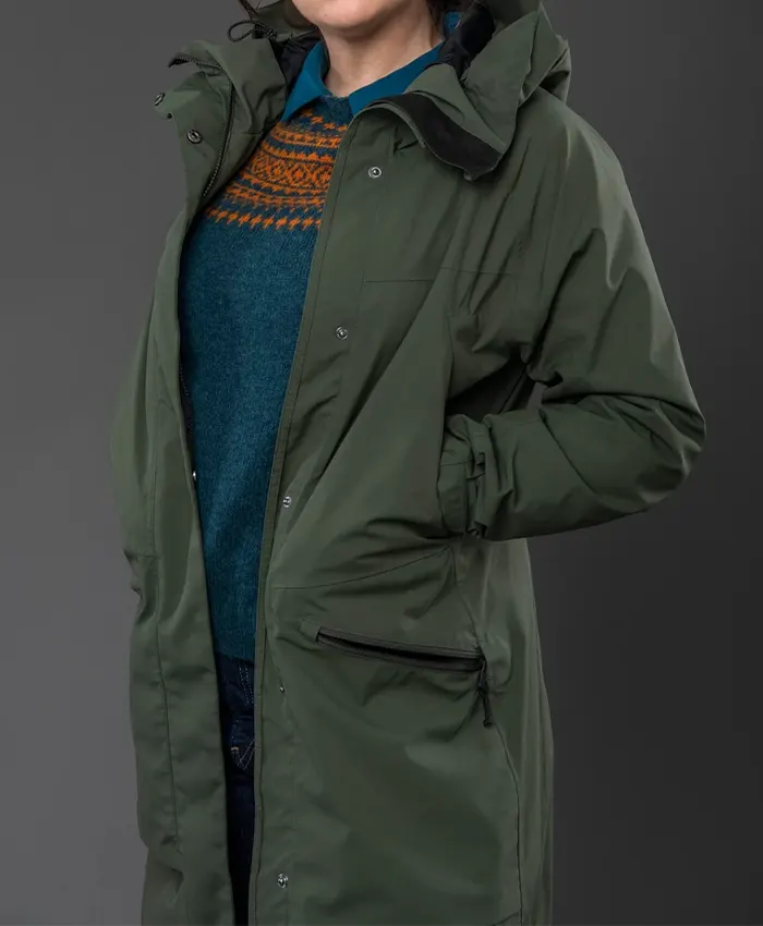 DS Alison McIntosh Shetland S08 Parka Jacket side