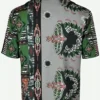 Dalton Road House Movie 2024 Jake Gyllenhaal Green Printed Shirt Back