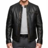 Donnie Wahlberg TV Series Boston Blue Danny Reagan Black Leather Jacket