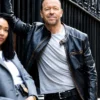Donnie Wahlberg TV Series Boston Blue Danny Reagan Black Leather Jacket For Sale