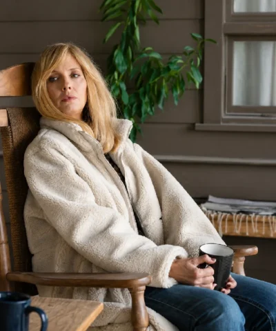 Dutton Ranch Beth Dutton Longline Sherpa Coat