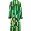 Elsbeth S03 Carrie Preston Green Coat Back