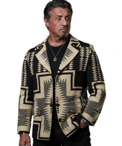 Expendables 3 Sylvester Stallone Native American Jacket