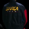 FC Barcelona Antracite Racing Jacket Back