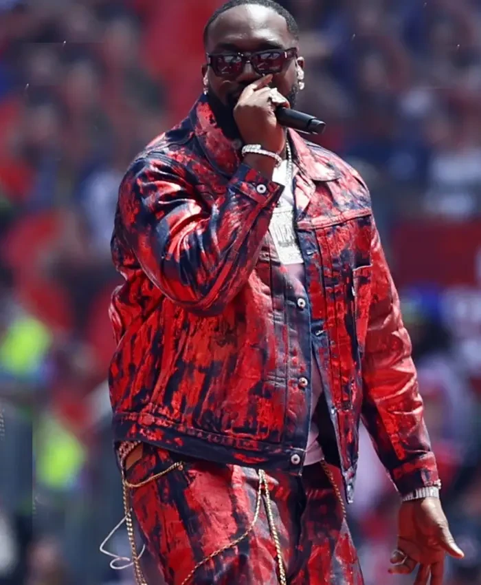 FIFA World Cup 2026 Opening Ceremony Vegedream Red Trucker Jacket