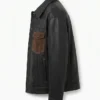 Fernando Black Leather Jacket