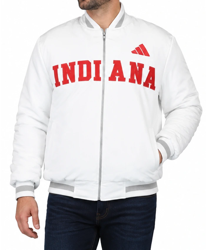 Fernando Mendoza White Jacket fRONT